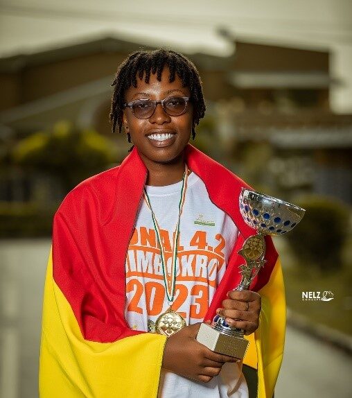 Ghana’s Maud Benson wins the Zone 4.2 (West Africa) Individual Chess Championship